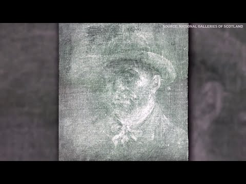 Hidden Van Gogh self-portrait found behind painting 1