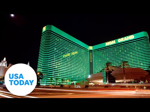 False reports of gunfire send guests into panic near Las Vegas hotel | USA TODAY 1