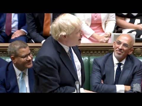 'Hasta la vista, baby': Boris Johnson's final speech to U.K. Parliament 1