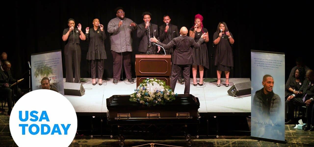 Jayland Walker funeral held in Ohio | USA TODAY 8