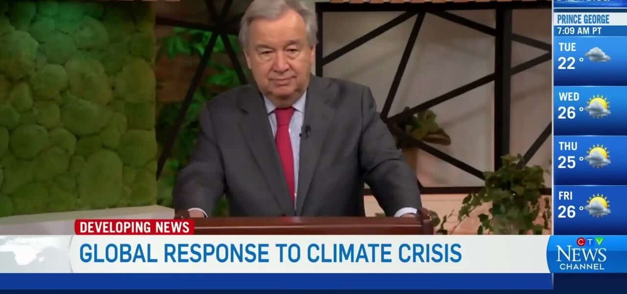 UN climate change warning: 'We face a choice, collective action or collective suicide' 1