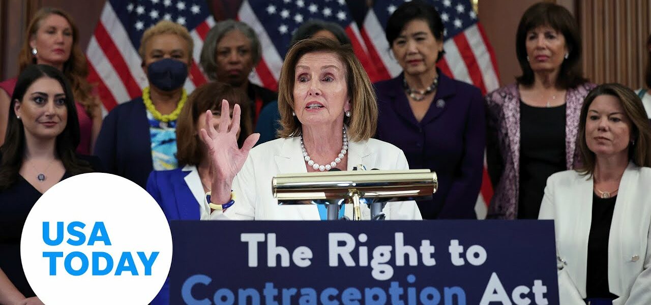 Nancy Pelosi vows to continue fight for women's reproductive rights | USA TODAY 1
