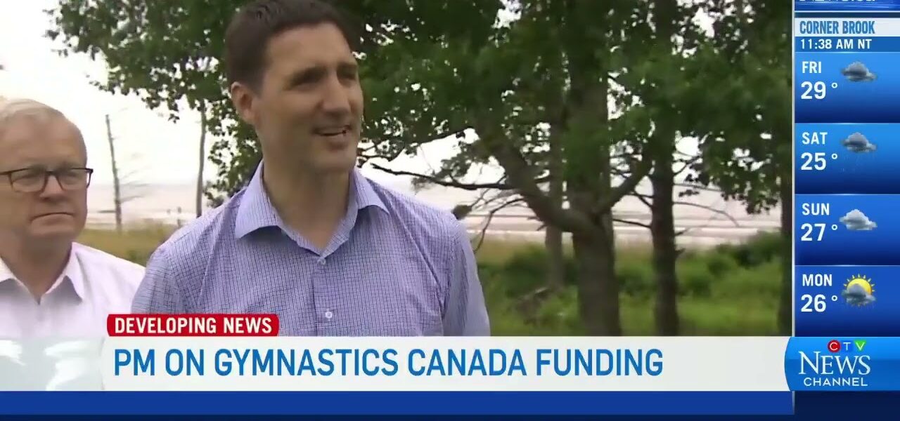 'Real concerns' about transparency at Gymnastics Canada: Trudeau 1