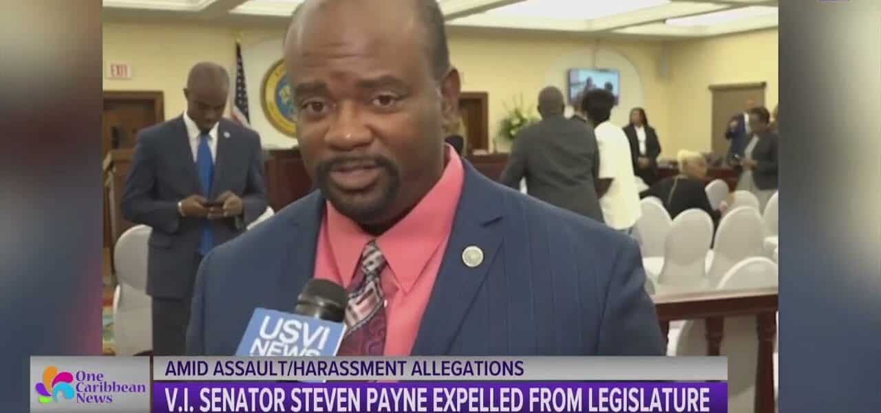 Virgin Islands Sen. Steven Payne Expelled from Legislature Amid Allegations 1