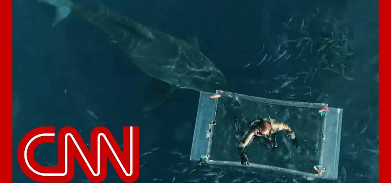New heart-stopping footage of massive great white shark attack 1