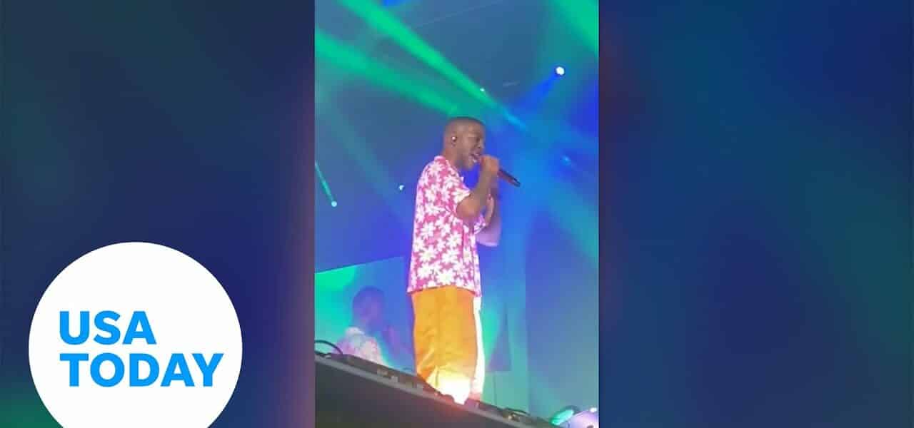 Kid Cudi storms off stage at Miami festival after crowd throws objects | USA TODAY 1