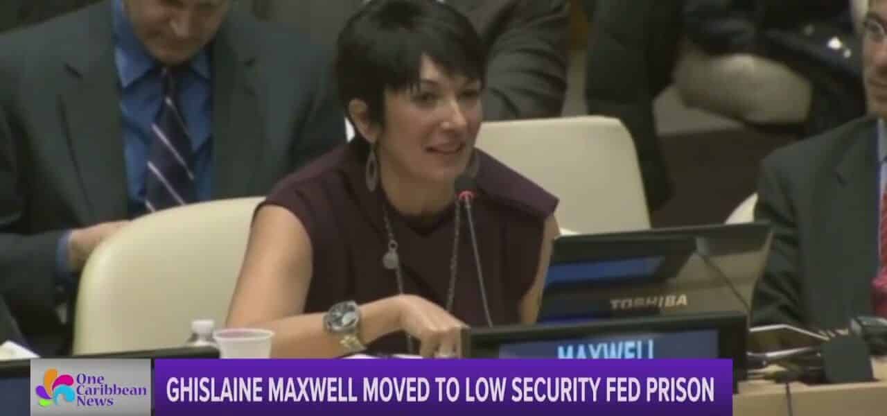 Ghislaine Maxwell Moved to Low Security Federal Prison 1