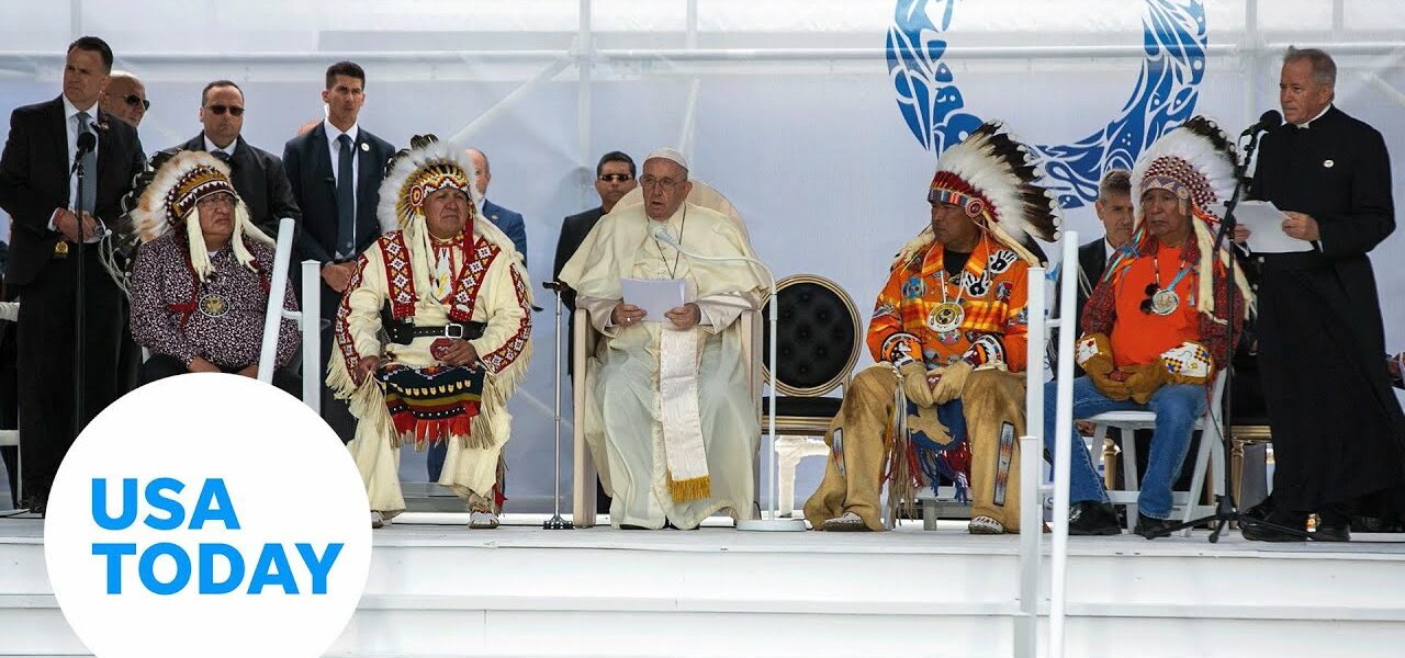 Pope Francis apologizes for Canada school policy | USA TODAY 1