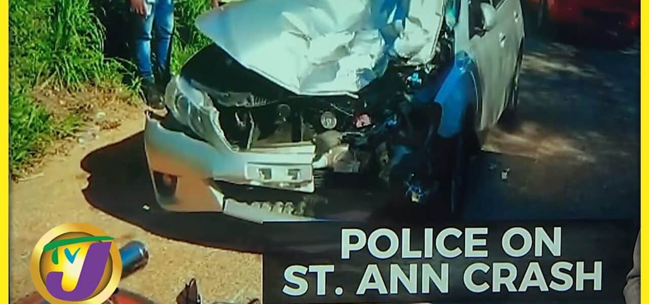 Police St. Ann Crash | TVJ News - July 25 2022 1
