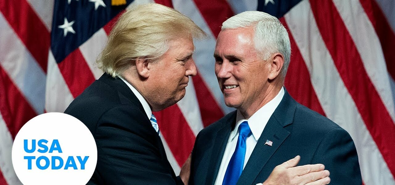 Donald Trump, Mike Pence give dueling speeches in DC | USA TODAY 6