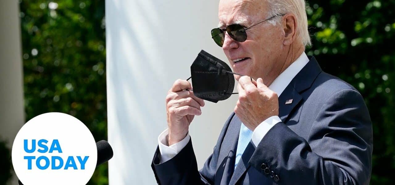 Biden makes first public appearance after negative COVID-19 test | USA TODAY 5