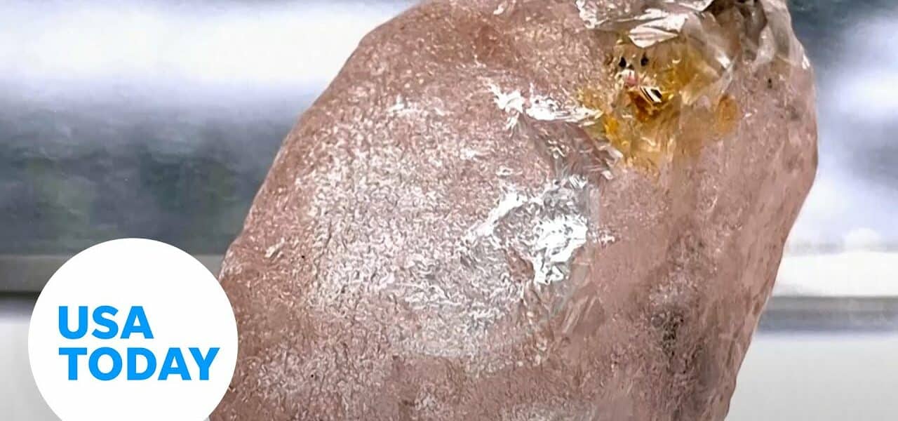 170-carat pink diamond possibly largest in 300 years | USA TODAY 1