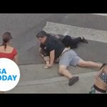 Good Samaritan chases and tackles an alleged attacker | USA TODAY 4