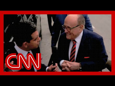 Hear what Rudy Giuliani told CNN reporter before entering courthouse 6