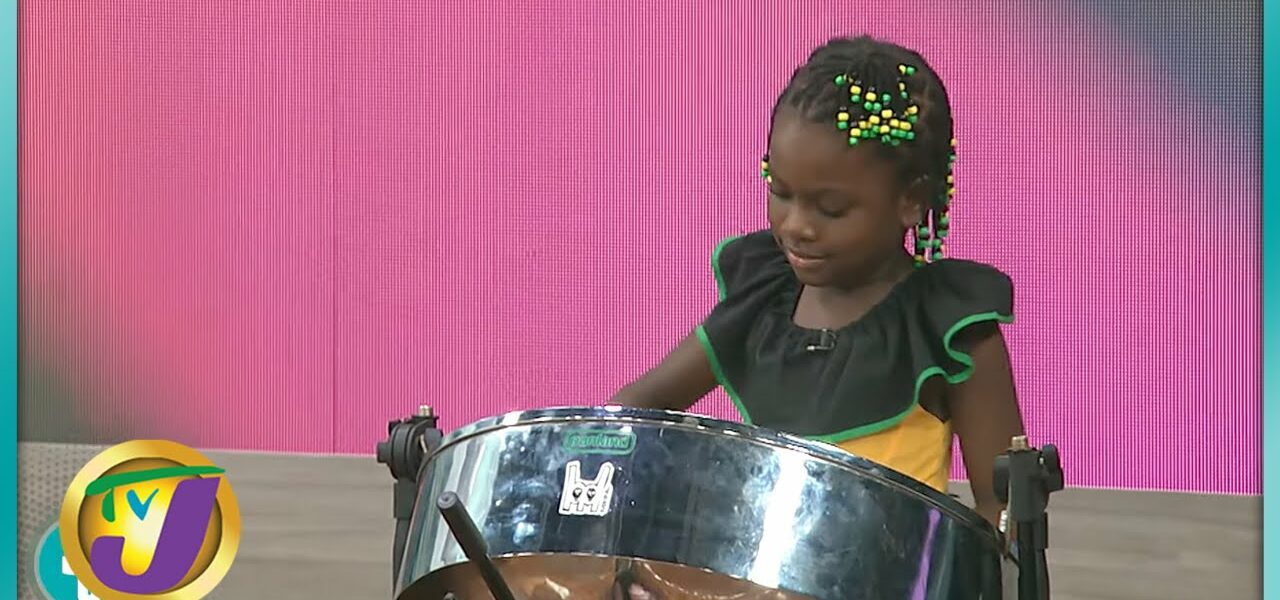 Young Steel Pan Player Leanna Brown | TVJ Smile Jamaica 1