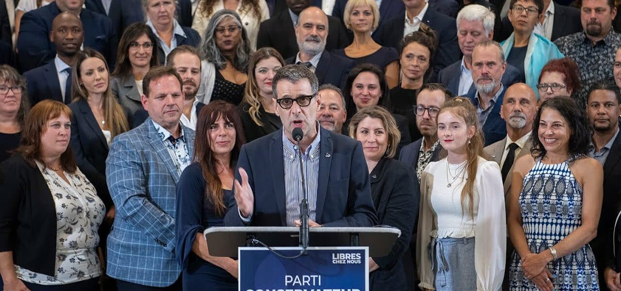 Quebec Conservatives release platform | Quebec Election 1