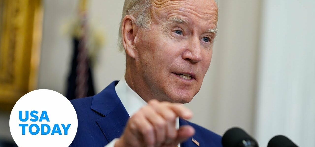 Biden slams tax cuts for rich when asked about student loan relief | USA TODAY 7