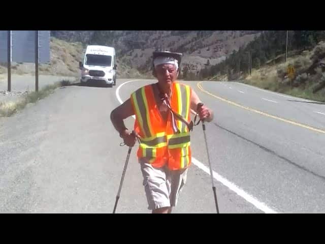 Senior raises over $500K in 1,100 km walk for cancer research 8
