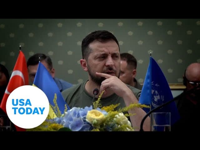 Ukraine's Zelenskyy gets help from Turkey | USA TODAY 1