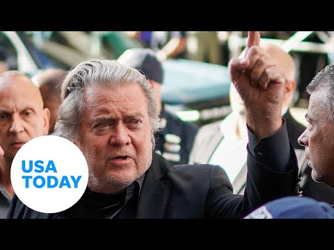 Steven Bannon, former Trump adviser, surrenders to NY authorities | USA TODAY 2