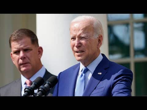U.S. President Joe Biden on rail dispute: Workers deserve dignity and benifits 9