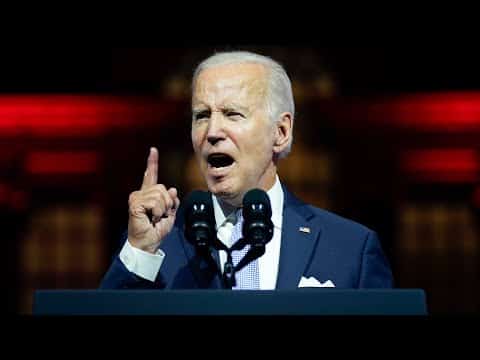 Joe Biden's warning to America: Donald Trump threatens U.S. democracy | FULL SPEECH 5