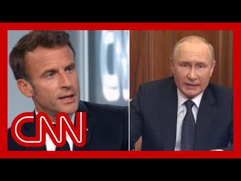 Macron: Russian resentment could be a reason Putin chose to invade Ukraine 4