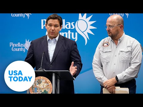 Watch: Gov. Ron DeSantis gives update as Hurricane Ian strengthens to Category 4 | USA TODAY 1