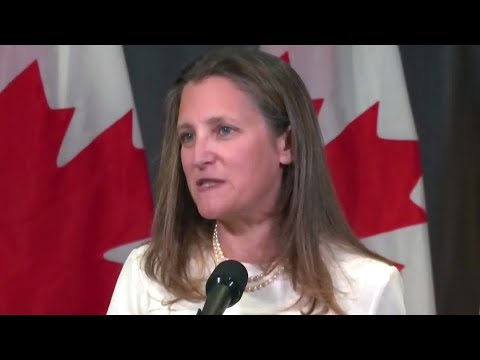 Freeland comments on latest Bank of Canada interest rate hike 2