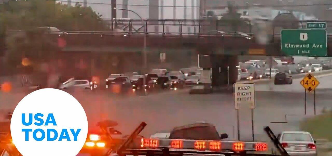 Rhode Island neighborhoods flood after heavy rain | USA TODAY 5