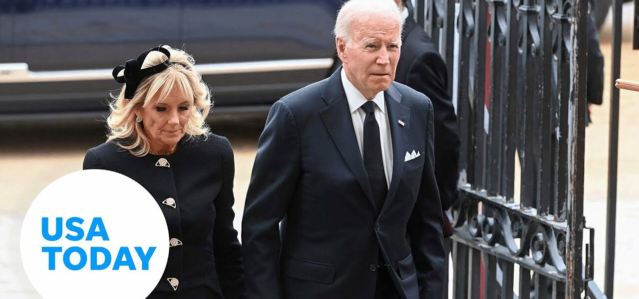 President Biden attends Queen Elizabeth II's Westminster Abbey funeral | USA TODAY 6