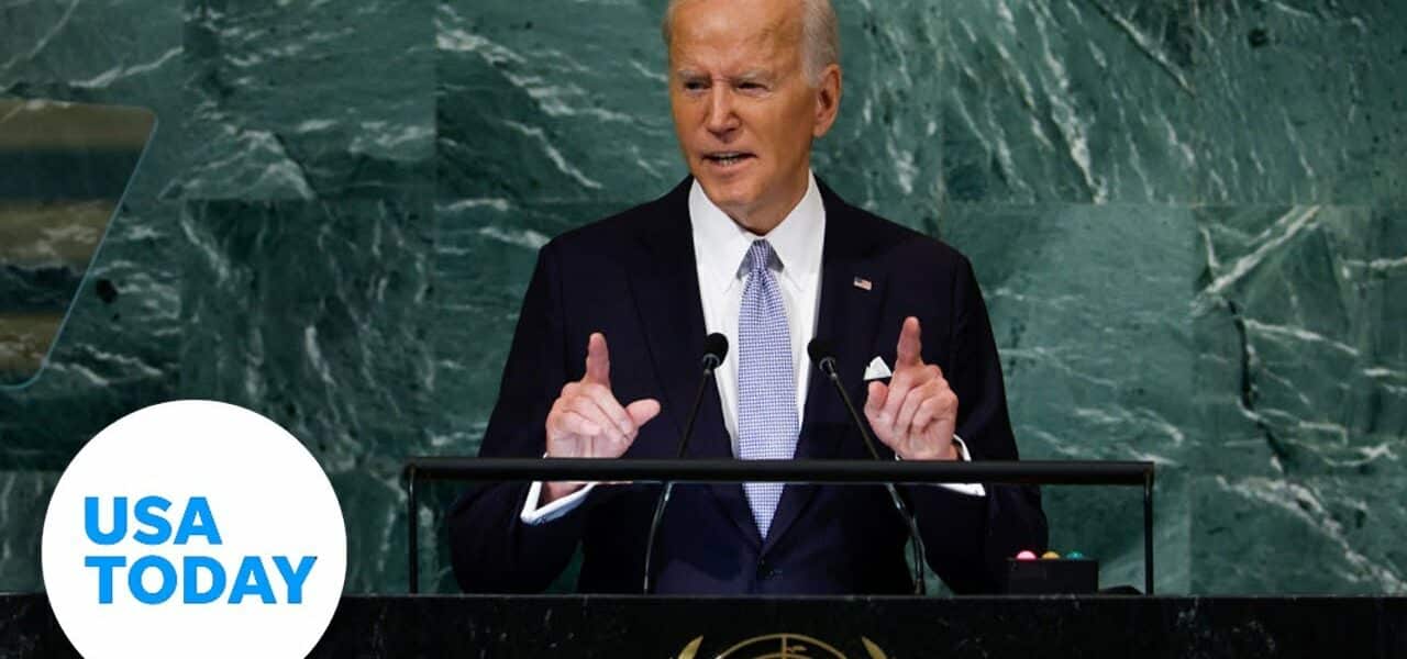 Watch: President Biden delivers remarks to the United Nations | USA TODAY 1