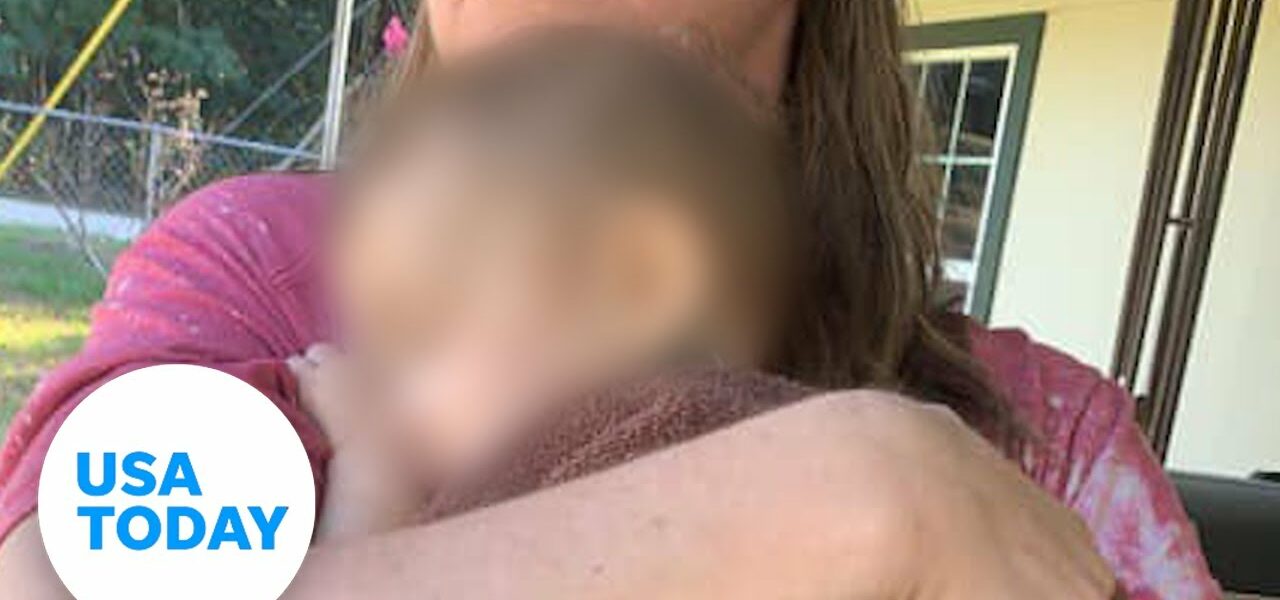 Texas couple finds 9-month-old baby abandoned in their outdoor shed | USA TODAY 1