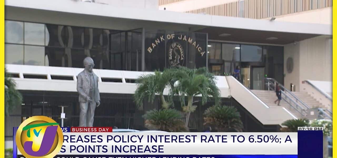 BOJ Increases Policy Interest Rate to 6.5% | TVJ Business Day - Sept 29 2022 8