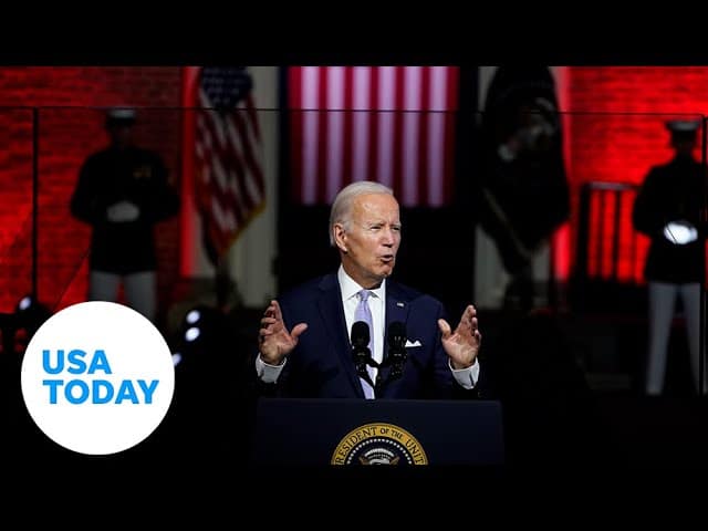 Biden: 'You can't love your country only if you win' | USA TODAY 7