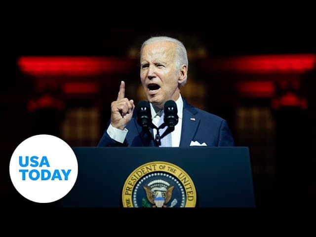 Biden speech confronts MAGA agenda for 'taking country backwards' | USA TODAY 5