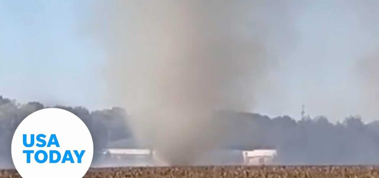 Smokenado caught on video in during Kentucky fire | USA TODAY 2