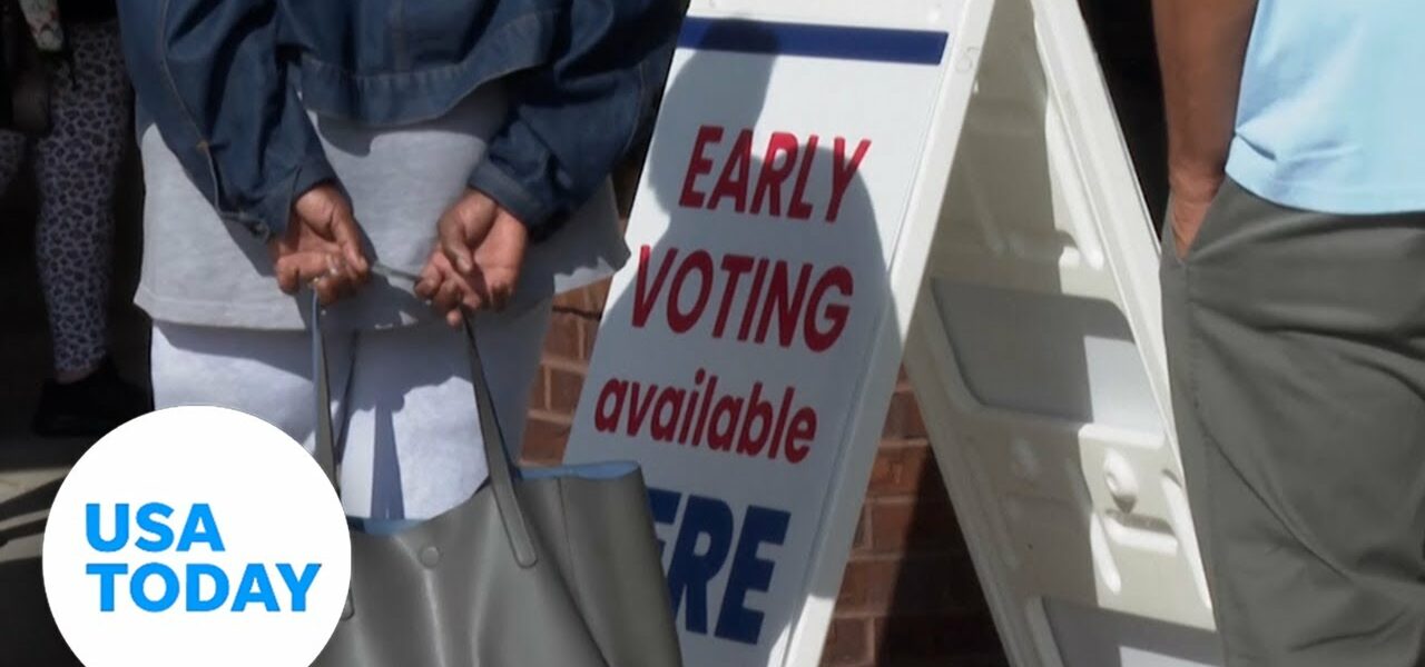 Early voting turnout breaks 2020 record in Georgia | USA TODAY 8