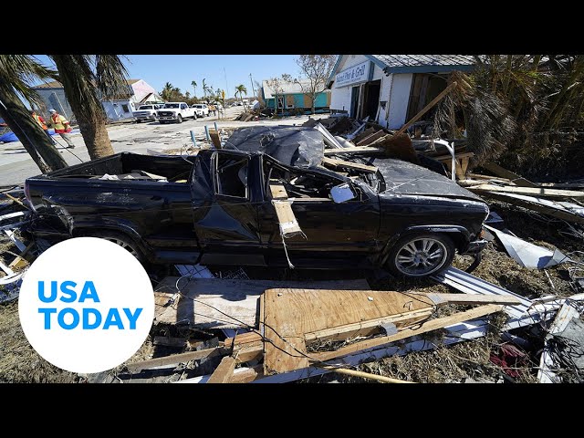 Watch: Video shows destruction left by Hurricane Ian in Florida | USA TODAY 1