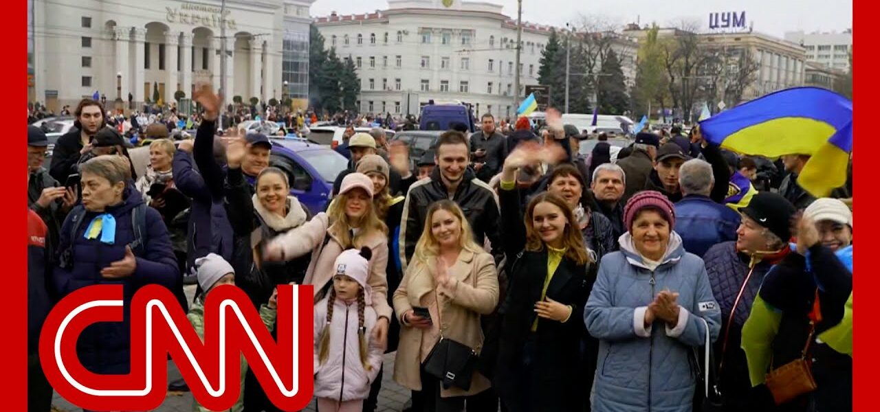 CNN on the ground as Kherson celebrates liberation 1