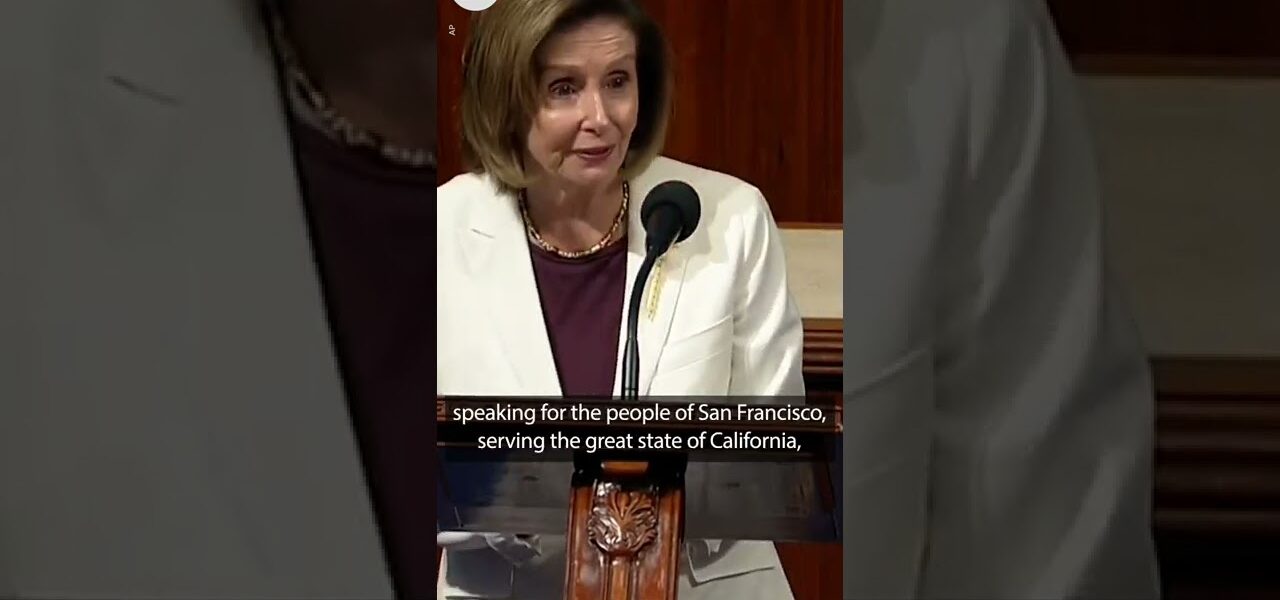 Speaker Nancy Pelosi steps down from role as leader of House Democrats | USA TODAY #Shorts 5