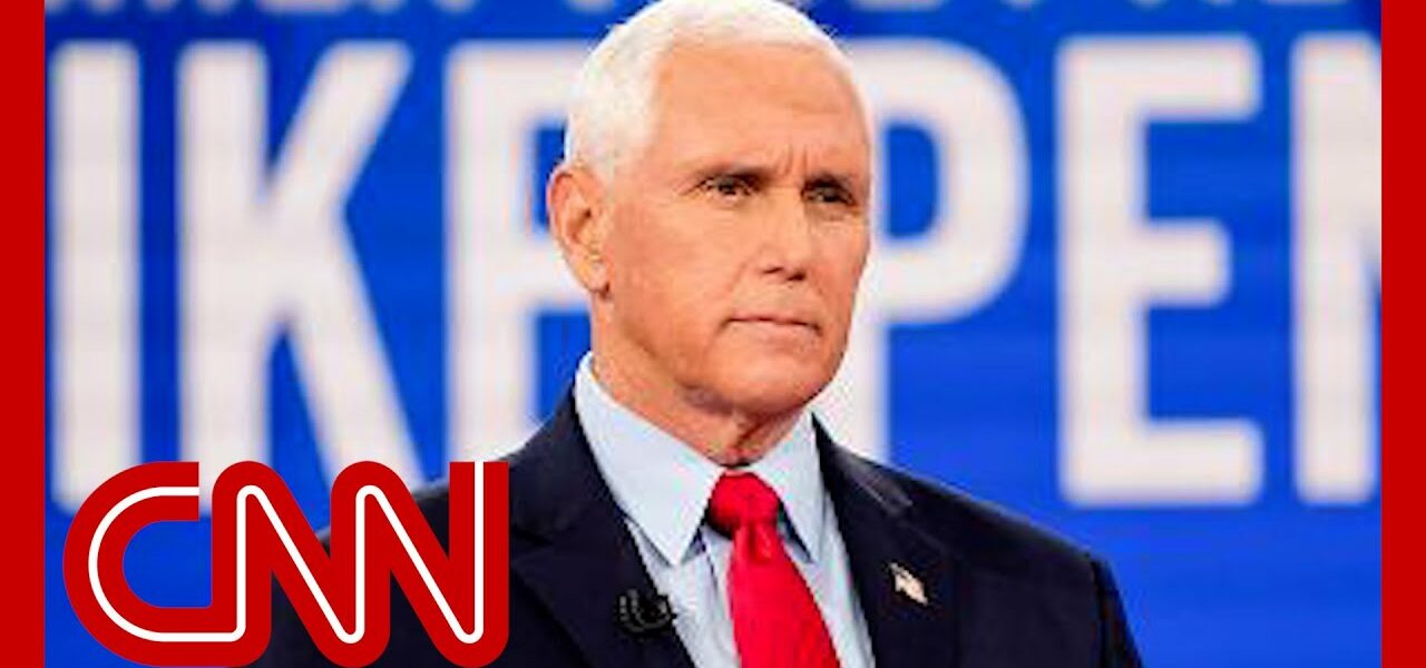Watch Pence's response when asked if he'll support Trump in 2024 2