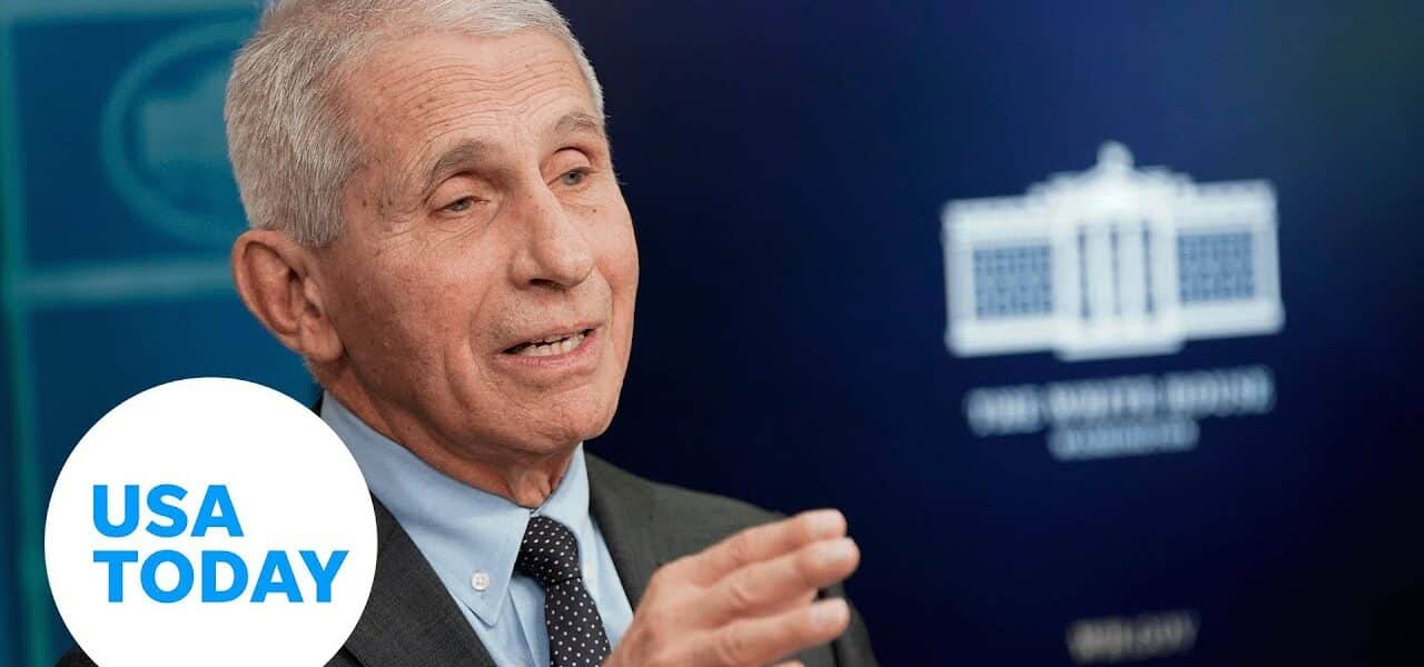 Dr. Anthony Fauci gives final White House COVID-19 briefing | USA TODAY 8